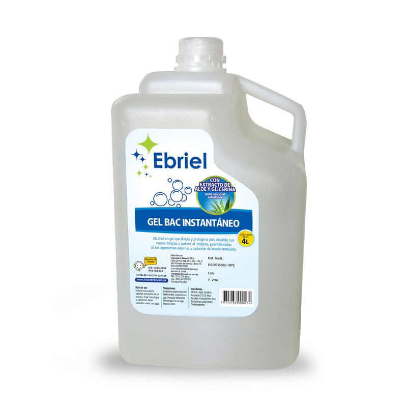 EBRIEL - Gel Antibacterial 4L