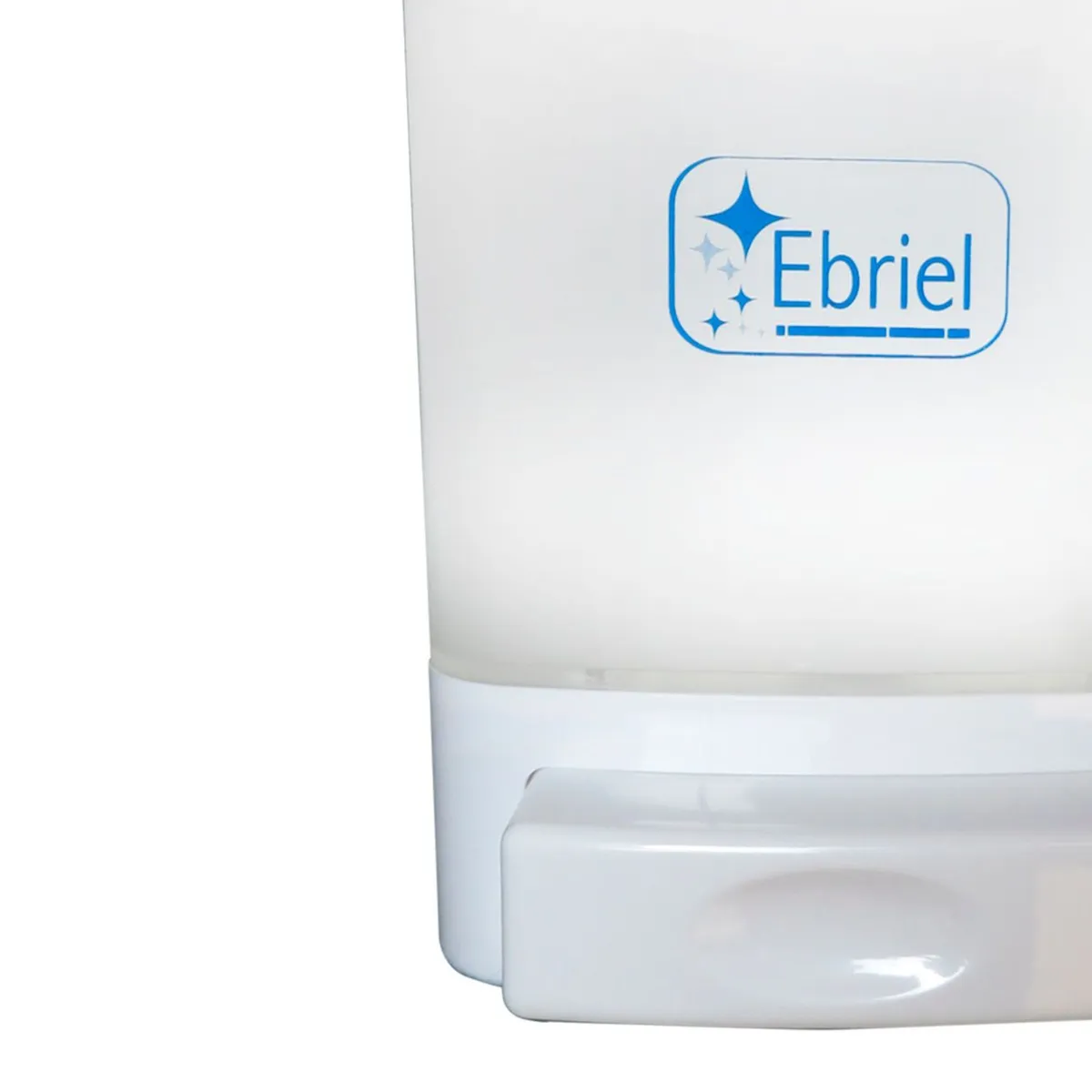 EBRIEL - Dispensador de Jabón Líquido Blanco Ebriel
