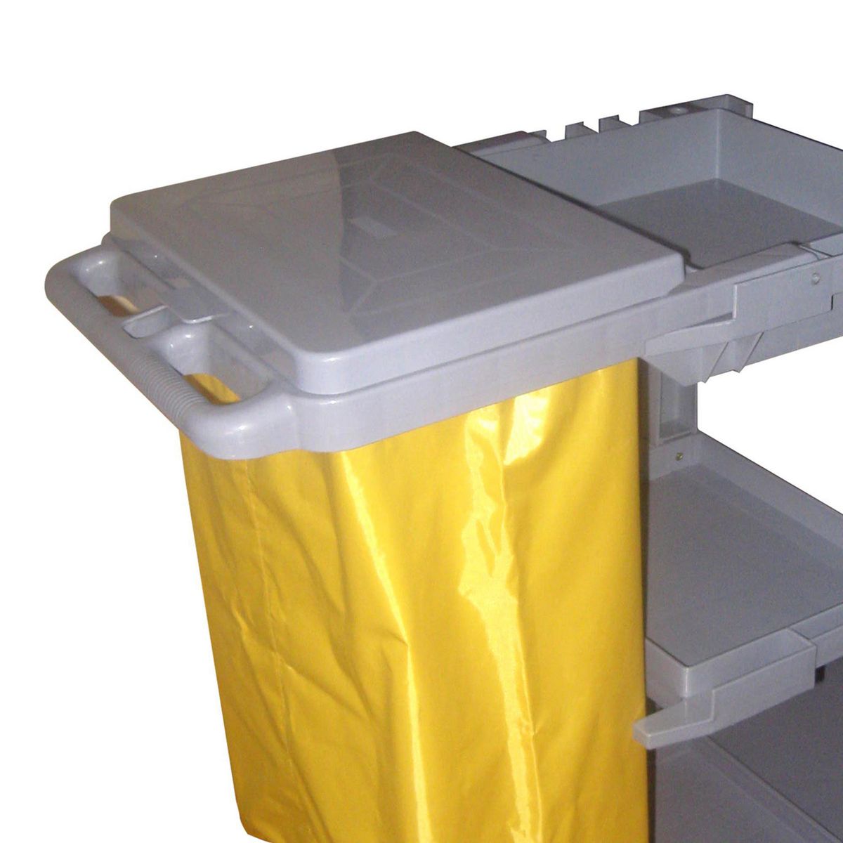 EBRIEL - Carrito De Limpieza Con Bolsa 95L Amarilla