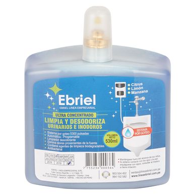 Repuesto Deodorizador Ultra Concentrado 530 ml