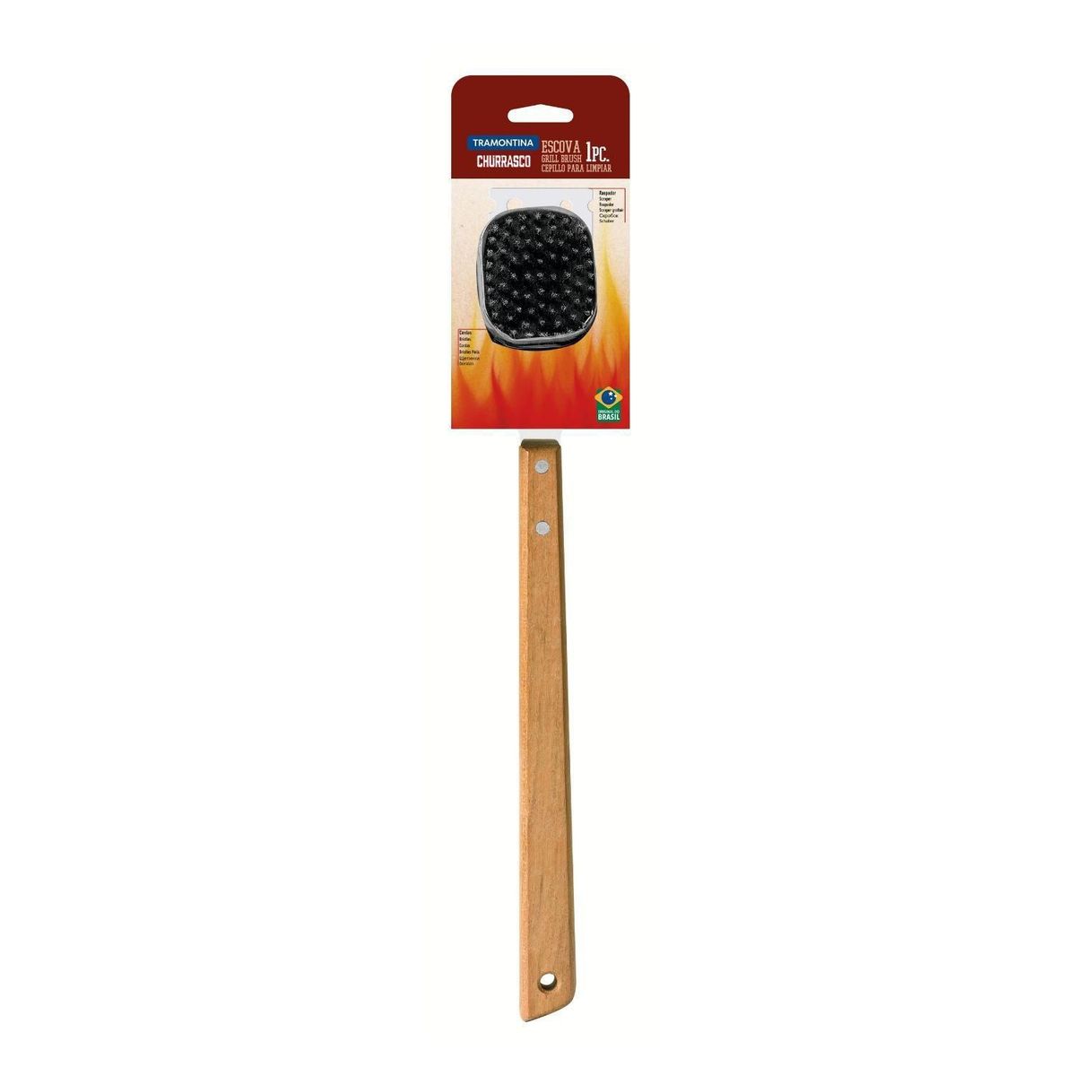 TRAMONTINA - Cepillo para limpiar parrilla