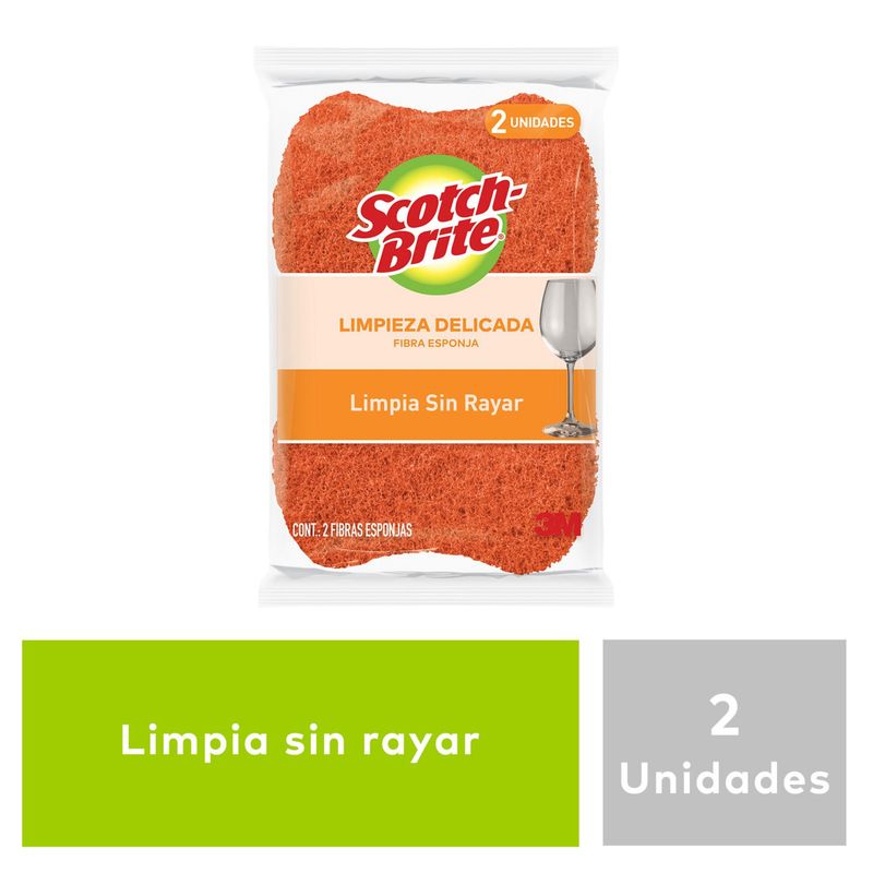 SCOTCH BRITE - Esponja Esponja Scotch Brite Pack X2