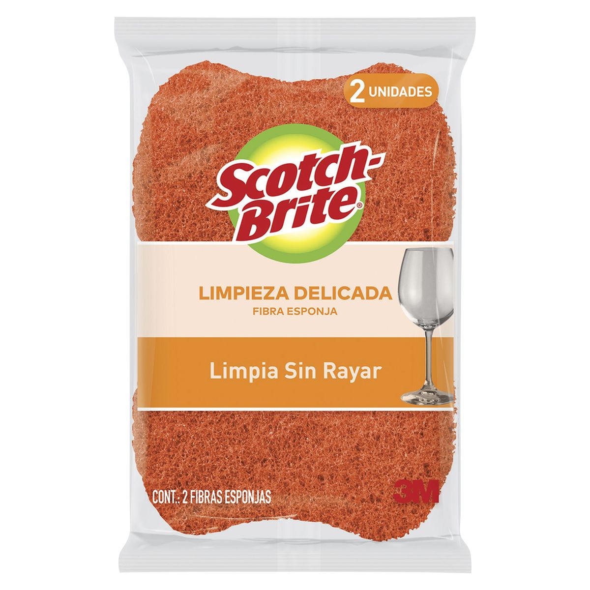SCOTCH BRITE - Esponja Esponja Scotch Brite Pack X2
