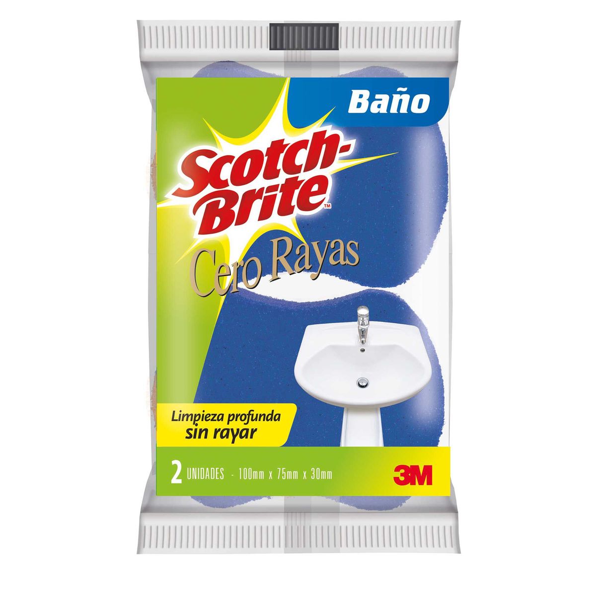 SCOTCH BRITE - Esponja Esponja Scotch Brite Pack X2