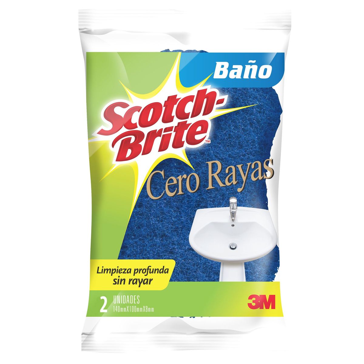 SCOTCH BRITE - Esponja Esponja Scotch Brite Pack X2