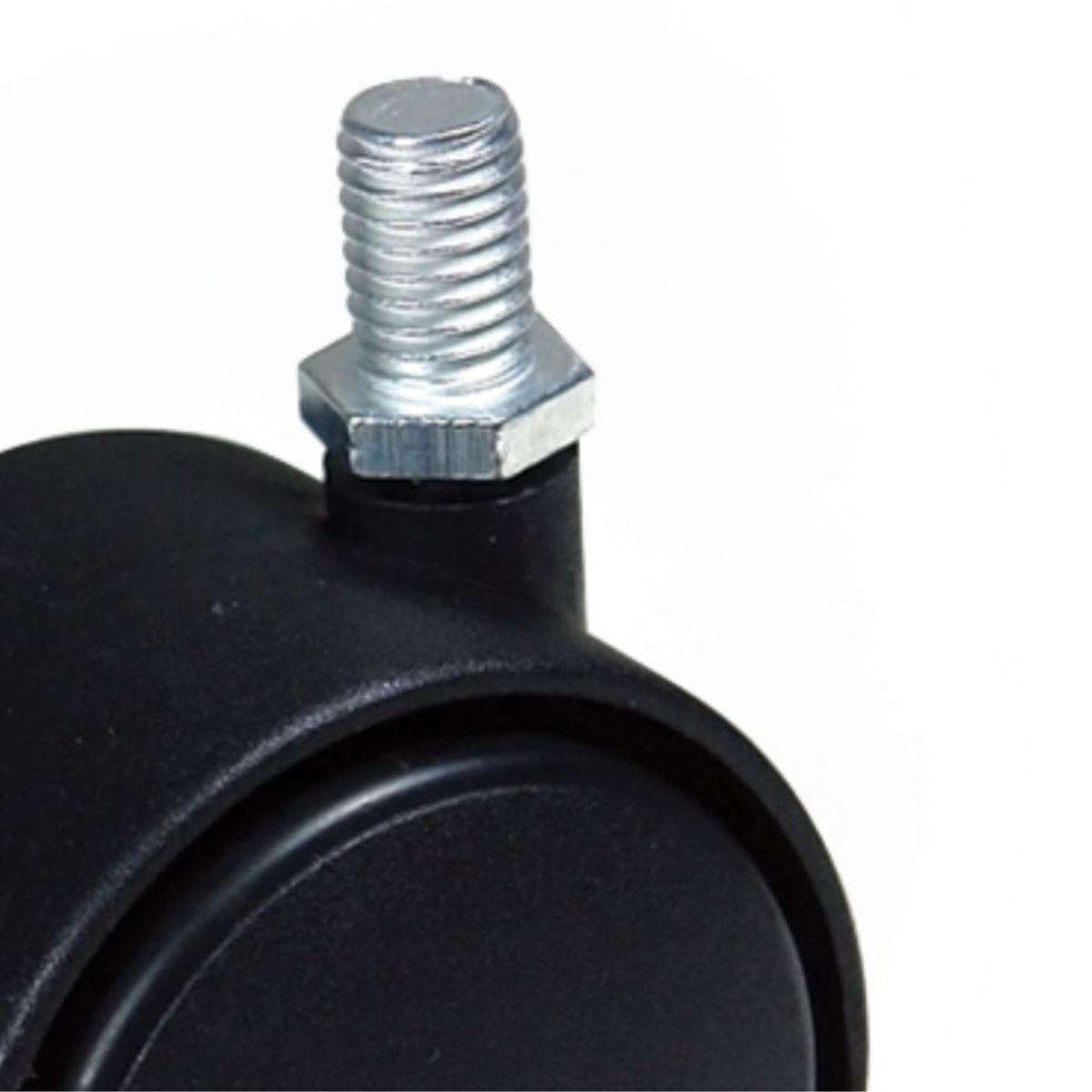 ZENDER - Garrucha Nylon Rosca 50 mm.