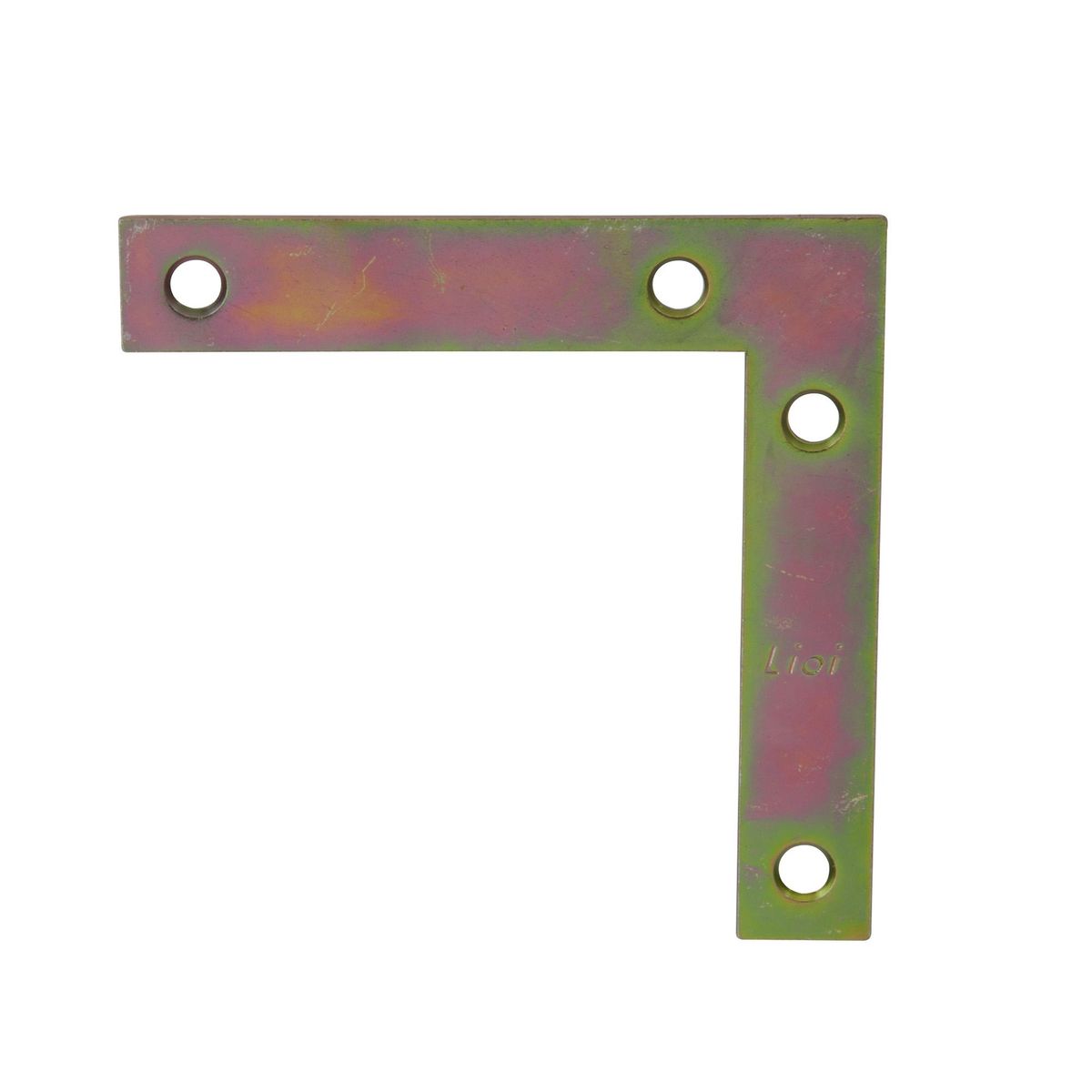 LIOI - Escuadra Plana Zincada 3 1/2"