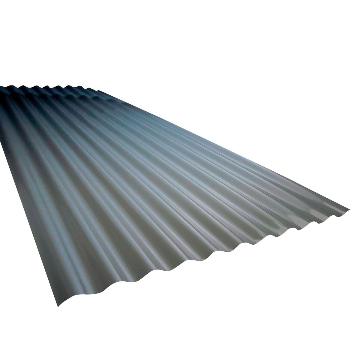 FIBRAFORTE - Techo 3 m x 1.1 m x 1.2 mm 4 kg Gris