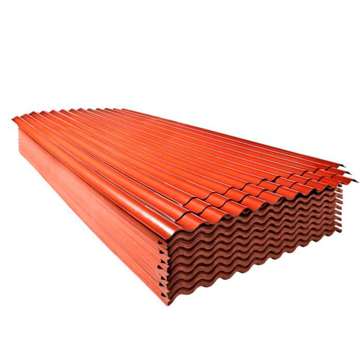 FIBRAFORTE - Techo Polipropileno 1.1x3mx0.9mm Techoplus Rojo