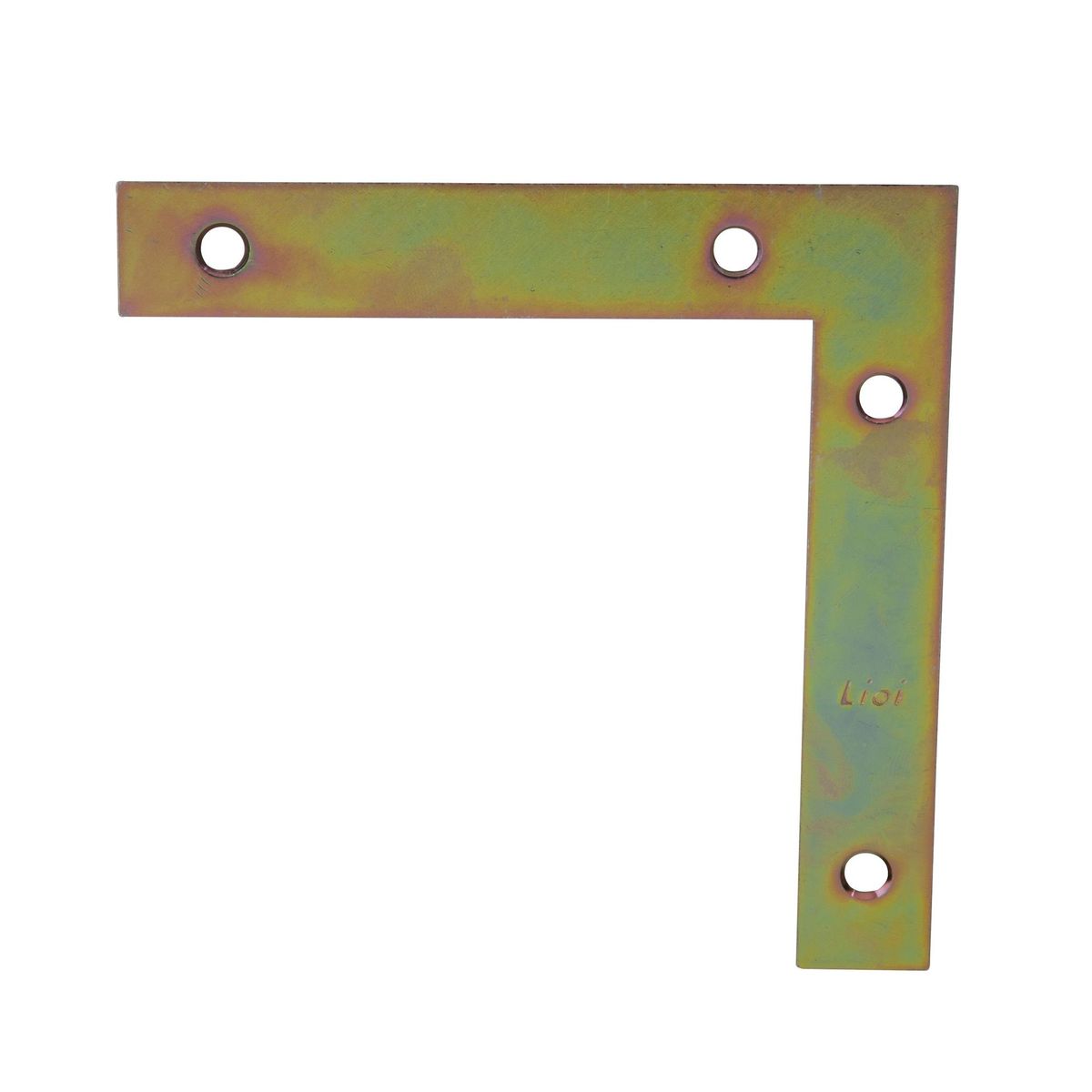 LIOI - Escuadra Plana Zincada 4 1/2"