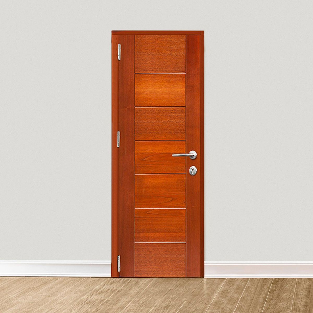 DIMFER - Puerta Principal Enchapada Atenas