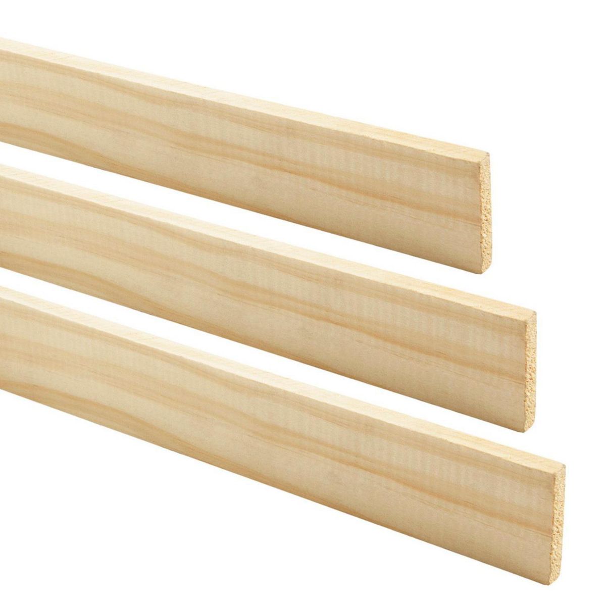 DIMFER - Listón Pino Natural 1 x 1 x 213 cm