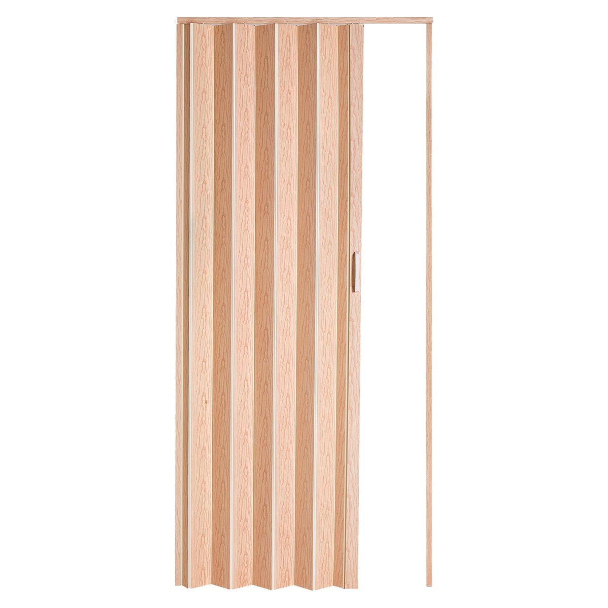 HOGGAN - Puerta Plegable Saturno PVC 90 x 200 cm Castaño