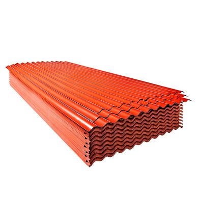 Techo de Polipropileno Rojo 1.1 mm 3.05 x 1.10 m