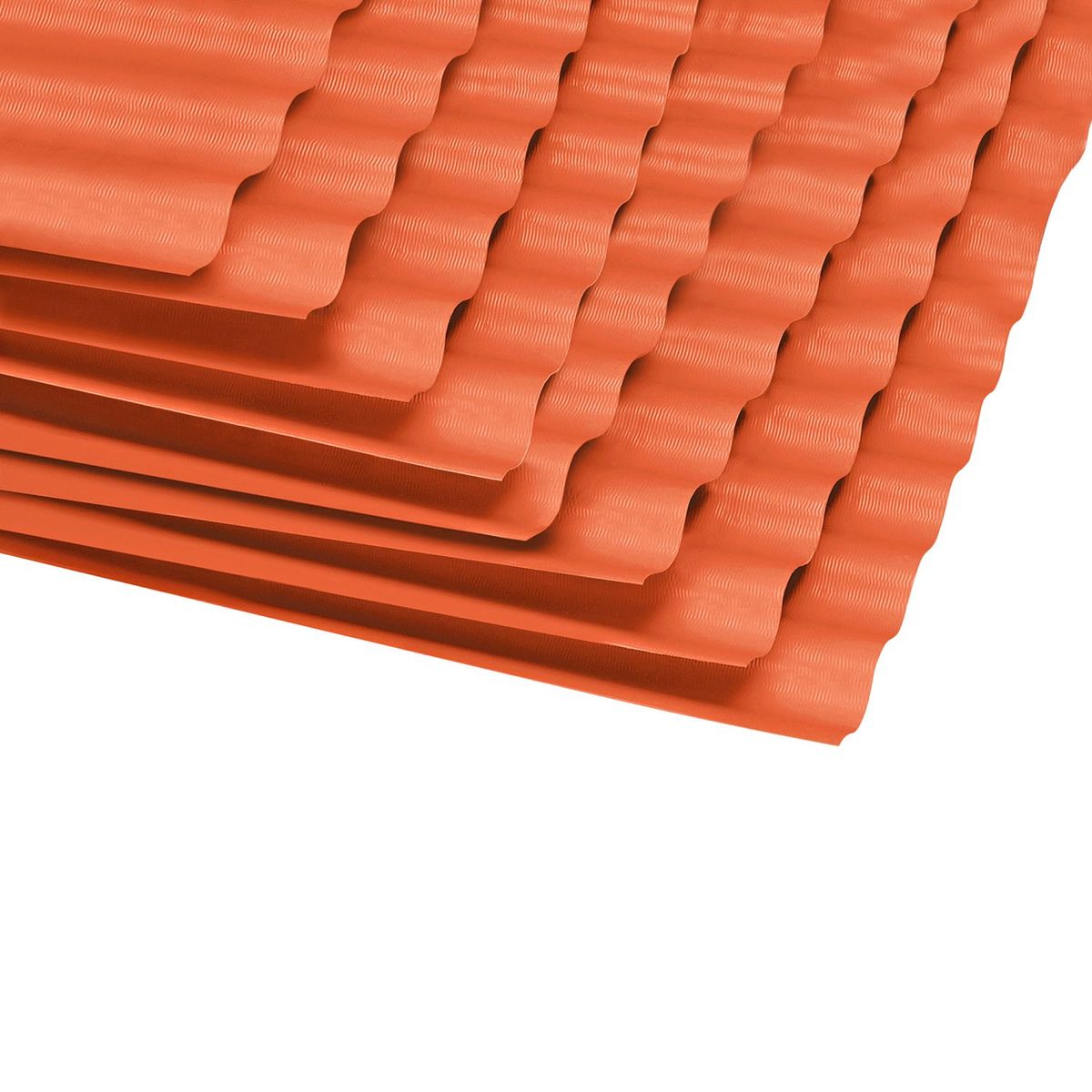 TAMICORP - Techo de Polipropileno Rojo 1.6 mm 3.05 x 1.10 m