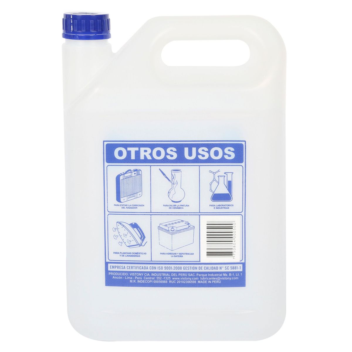 VISTONY - Agua para Batería 1 galón