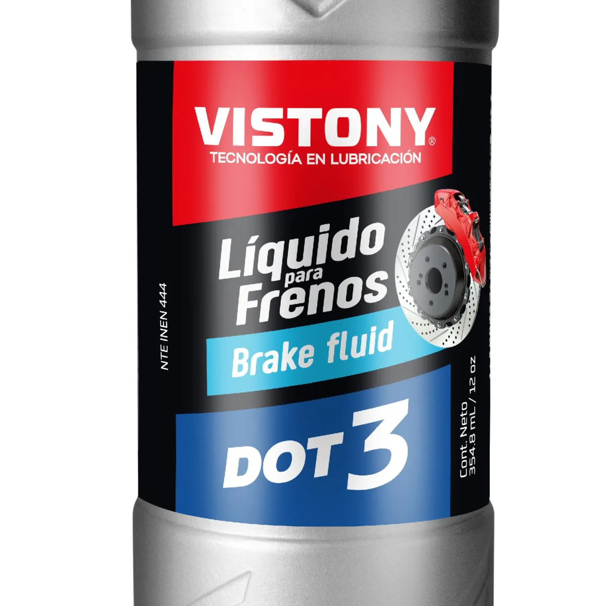 VISTONY - Líquido de Freno Dot 3 12 Onzas