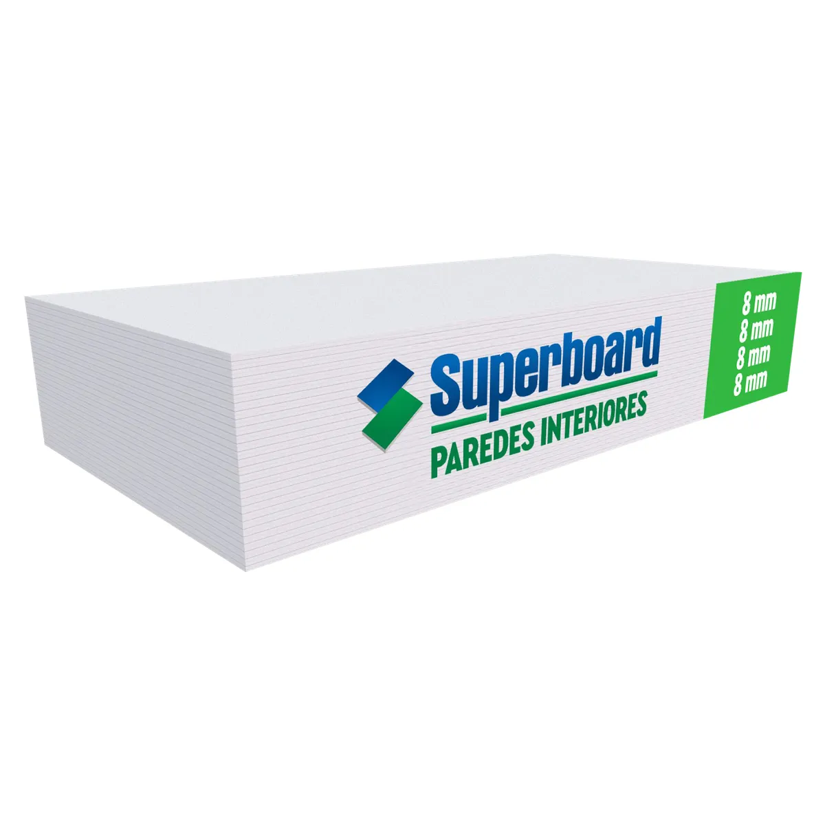 ETERNIT - Plancha Fibrocemento Superboard 1.22x2.44m 8mm