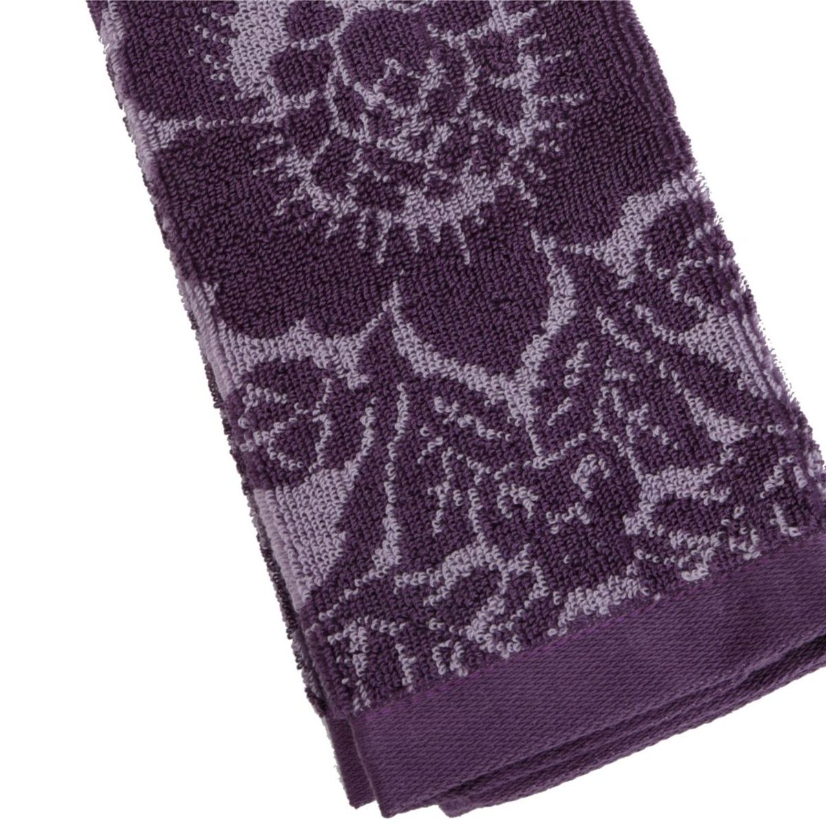 JUST HOME COLLECTION - Toalla de Baño de Mano de Algodón Lilas 34x62cm