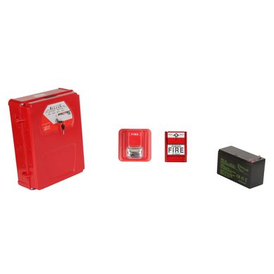 Alarma Contraincendio Sirena Batera 
