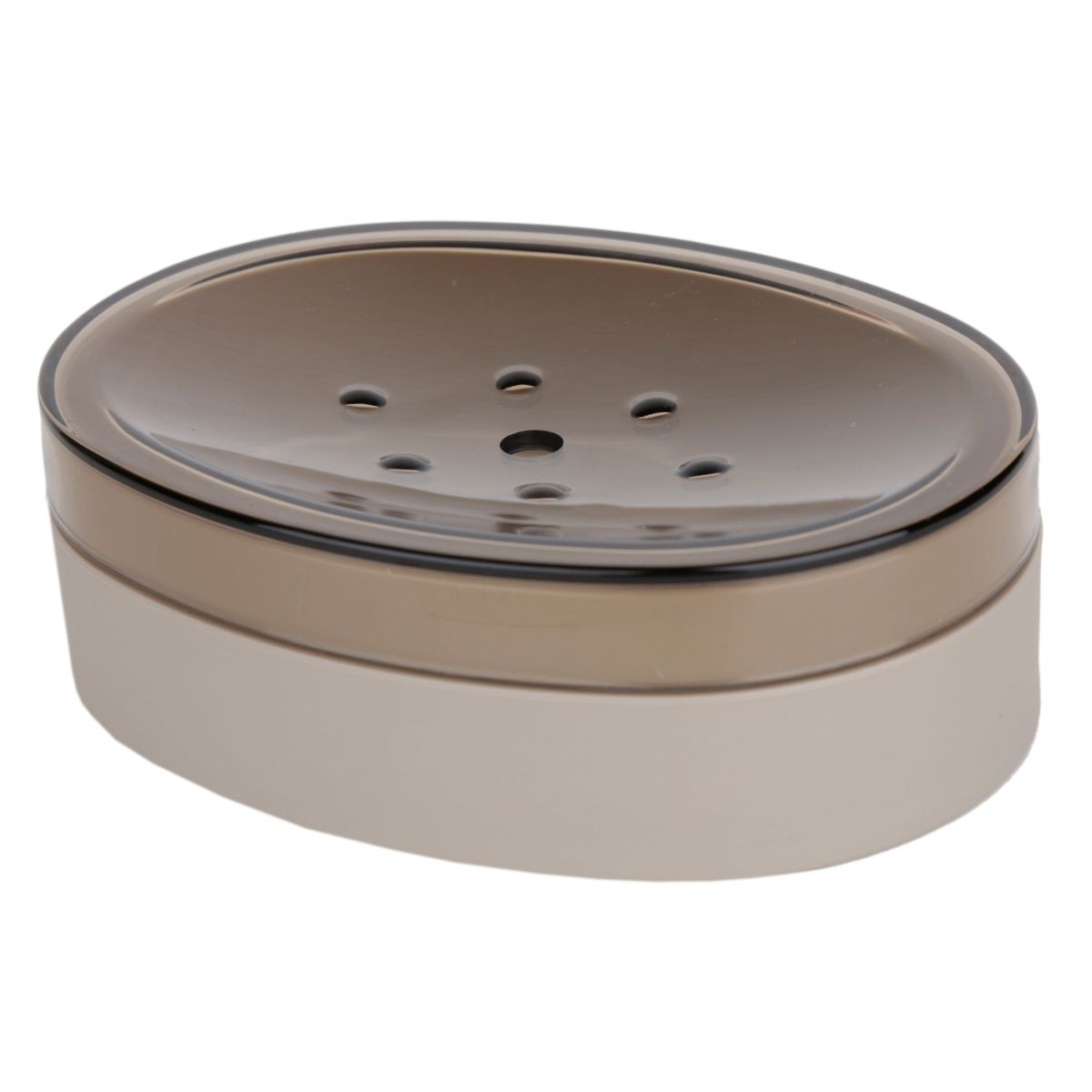 JUST HOME COLLECTION - Jabonera Plástica Taupe