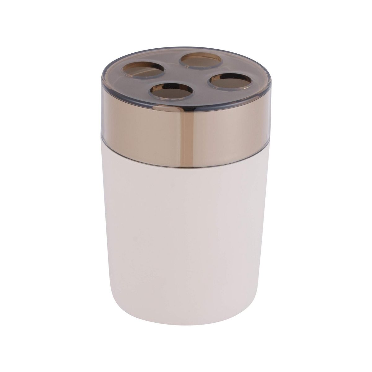 JUST HOME COLLECTION - Portacepillo Plástico Taupe