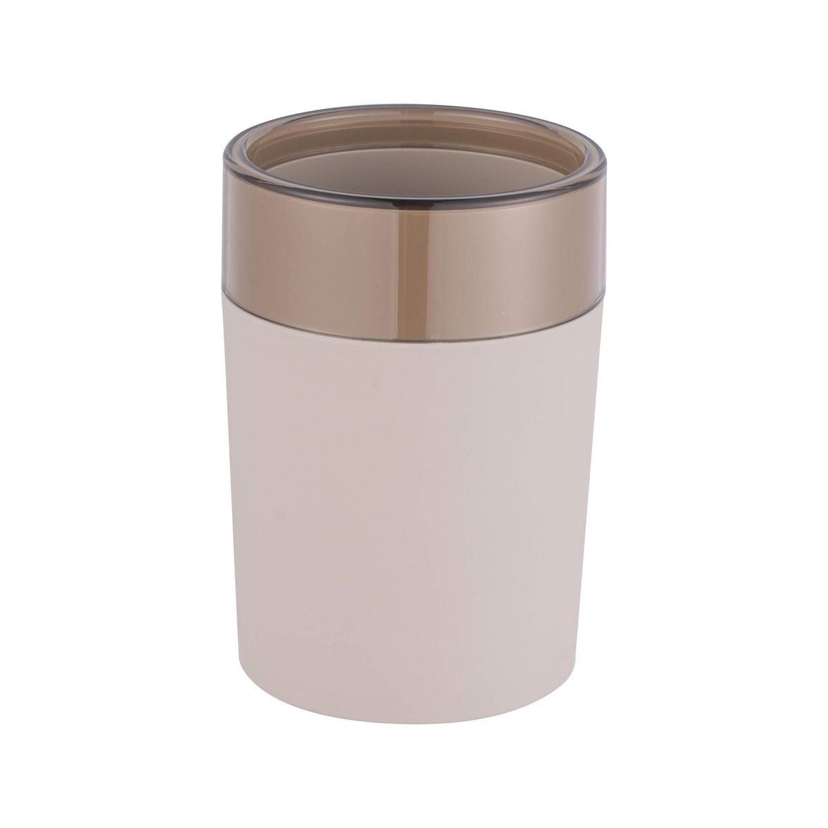 JUST HOME COLLECTION - Vaso para Baño Plástico Rubber Taupe