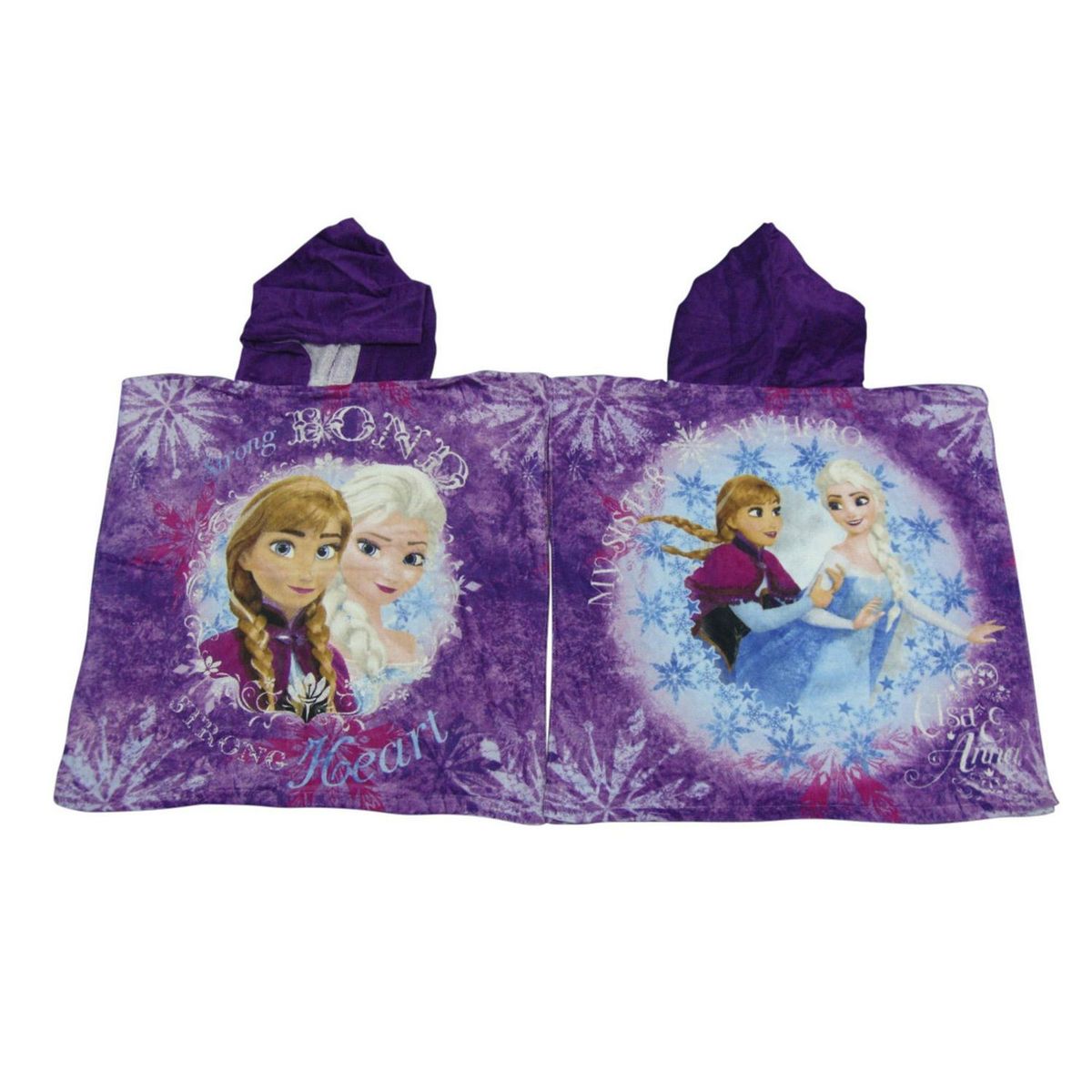 DISNEY - Toalla de Algodón con Capucha Frozen 60x120cm