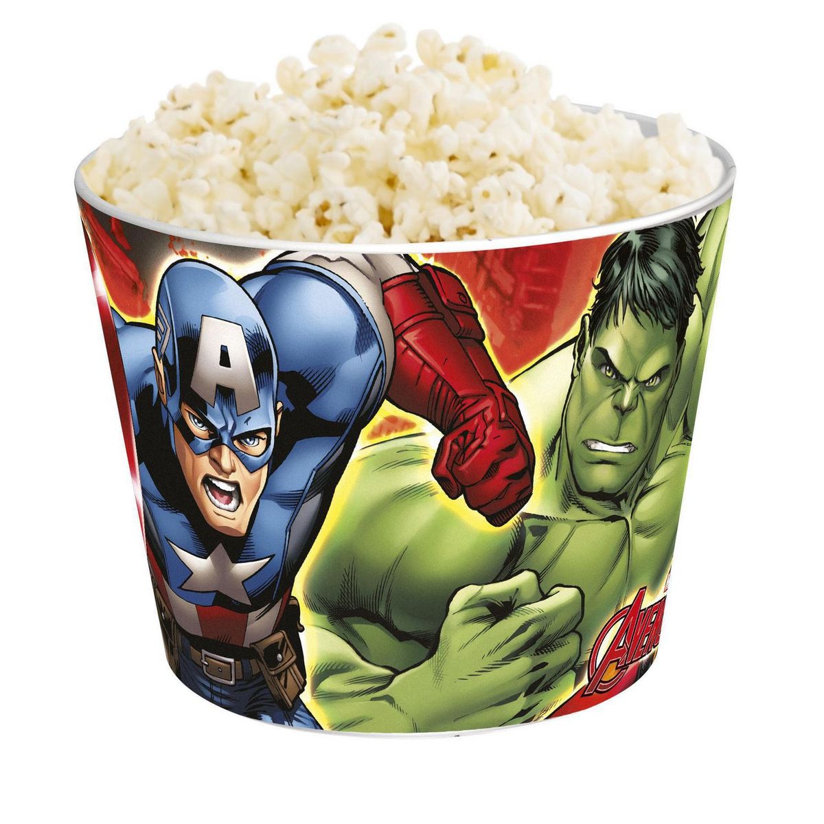 Palomitero Avengers Plástico Disney, marca MARVEL - Foto Principal