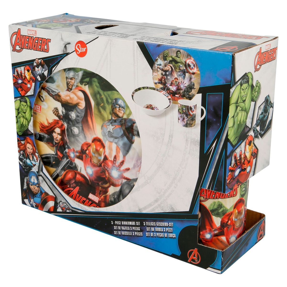 MARVEL - Set de desayuno Avengers