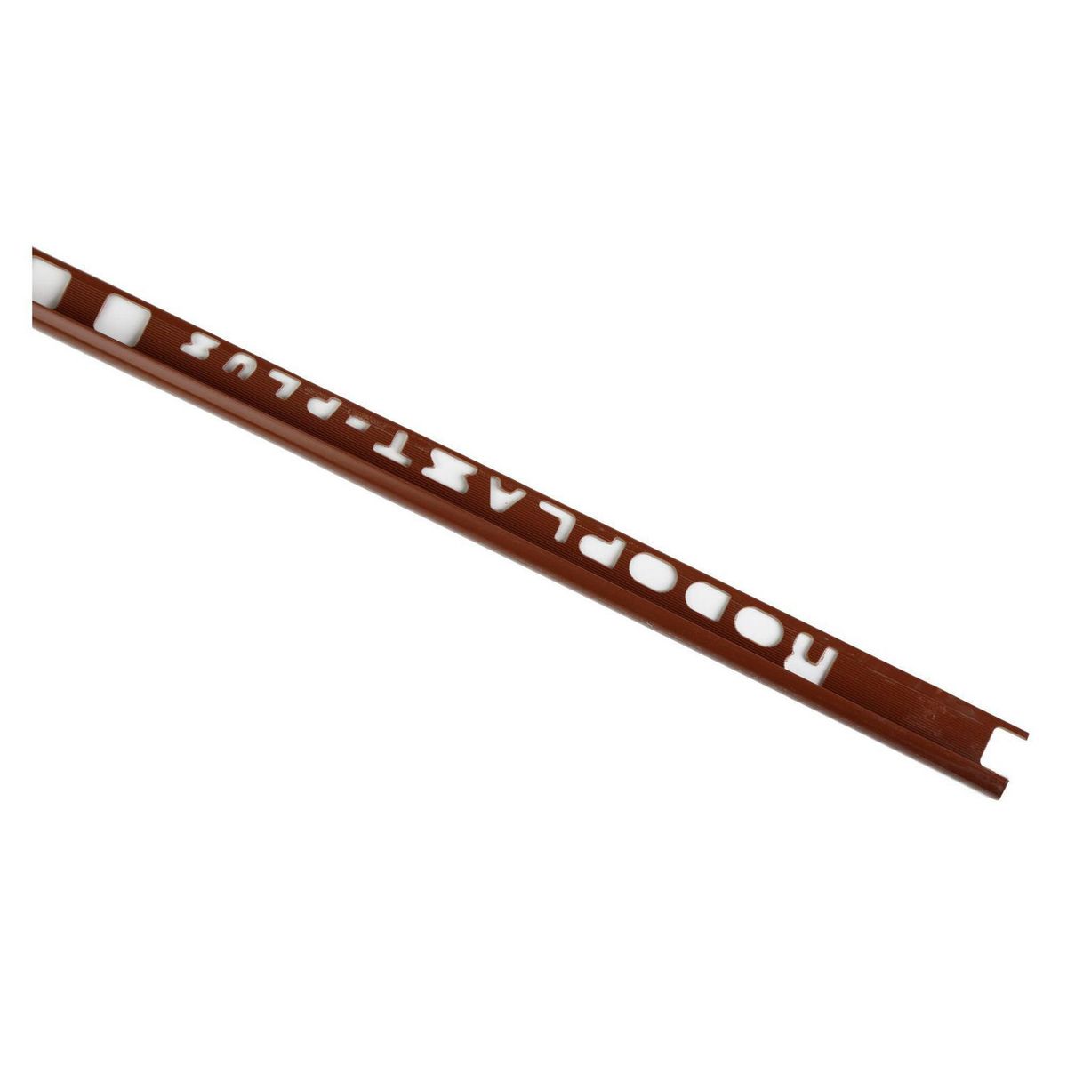 NEFUSAC - Perfil Rodoplast Marrón 8mm x 2.4m