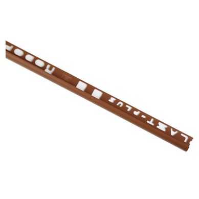 Perfil Rodoplast Tabaco 9.5mm x 2.4m