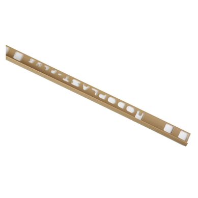 Perfil Rodoplast Champagne 11.5mm x 2.4m