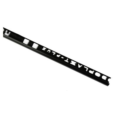 Perfil Rodoplast Negro 11.5mm x 2.4m