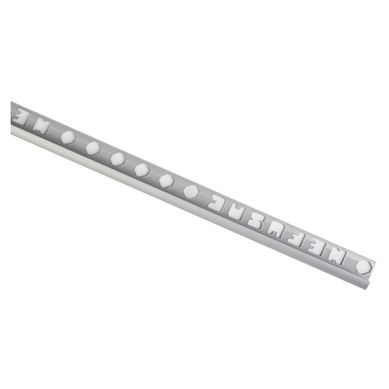 Perfil 9.5mm x 2.4m Aluminio