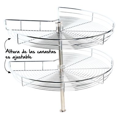 Canastilla con giro