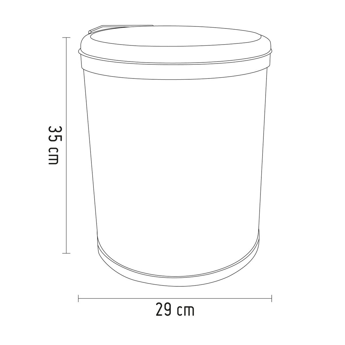 JUST HOME COLLECTION - Tacho para mueble 35x29cm