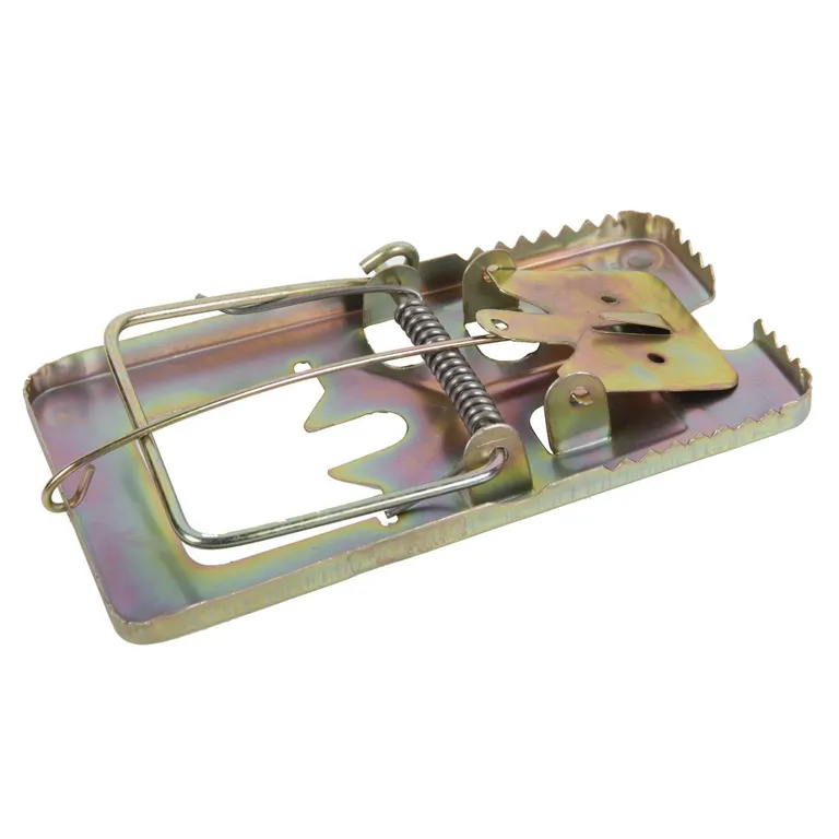 Trampa para ratas de Metal Grande Metal Bronce 8.4x15.5x2cm | Sodimac Perú
