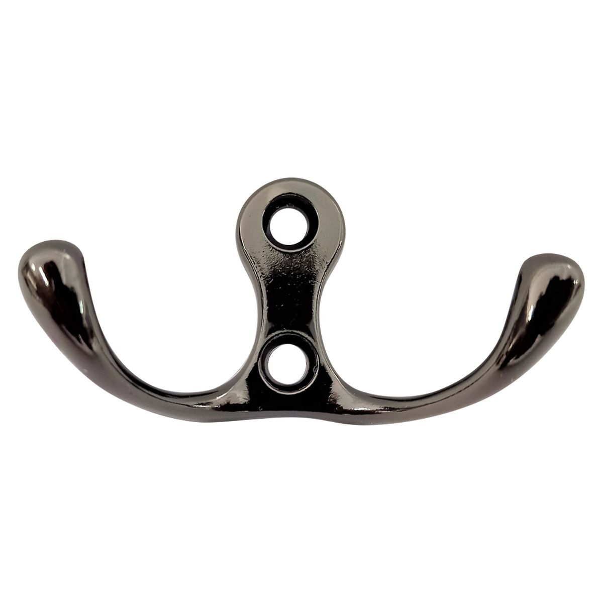 ZENDER - Perchero Níquel Negro 57x31 mm.