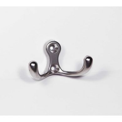 Perchero Nquel Mate 57x31 mm.