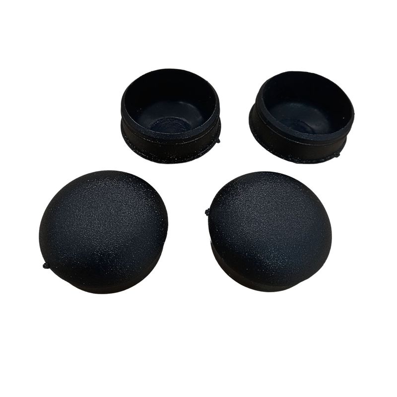 ZENDER - Pack x4 Regaton Redondo PVC 1''