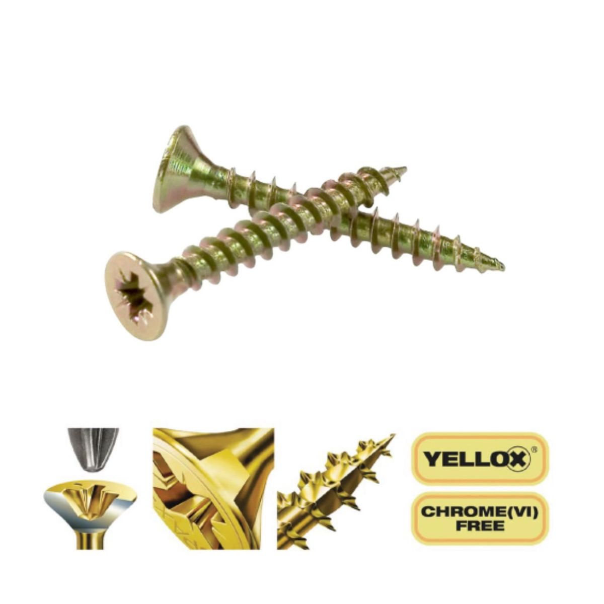 SPAX - Tornillo para Madera Aglomerada 35x35 x50 unidades