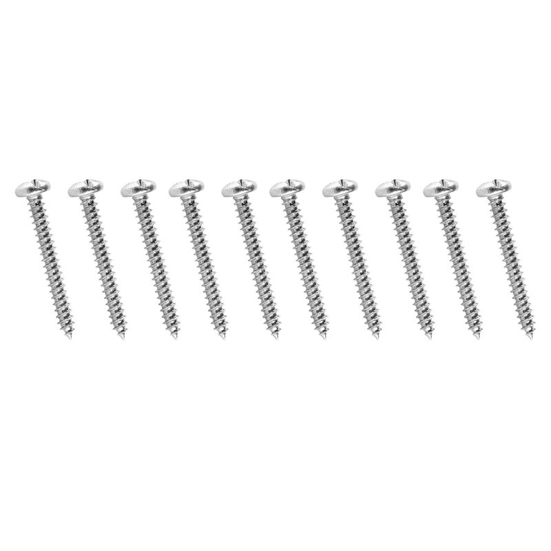  - Tornillo Cabeza Redonda 10x1 1/2" x 10 unid