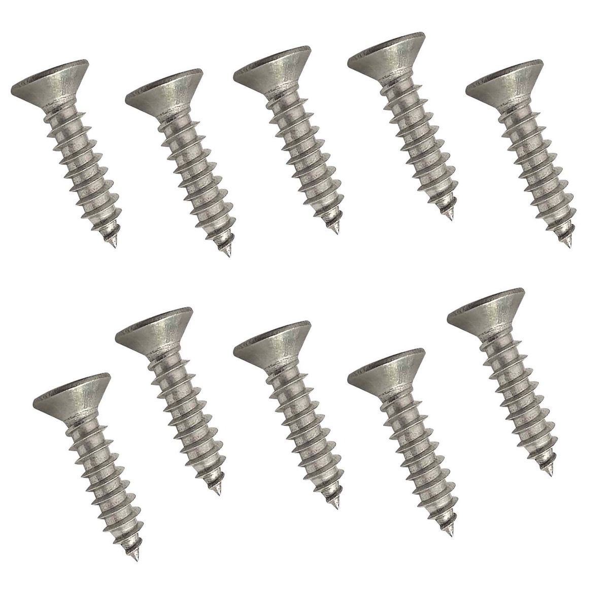 FIXSER - TORNILLO (PACK X10) 6X1/2 FLAT