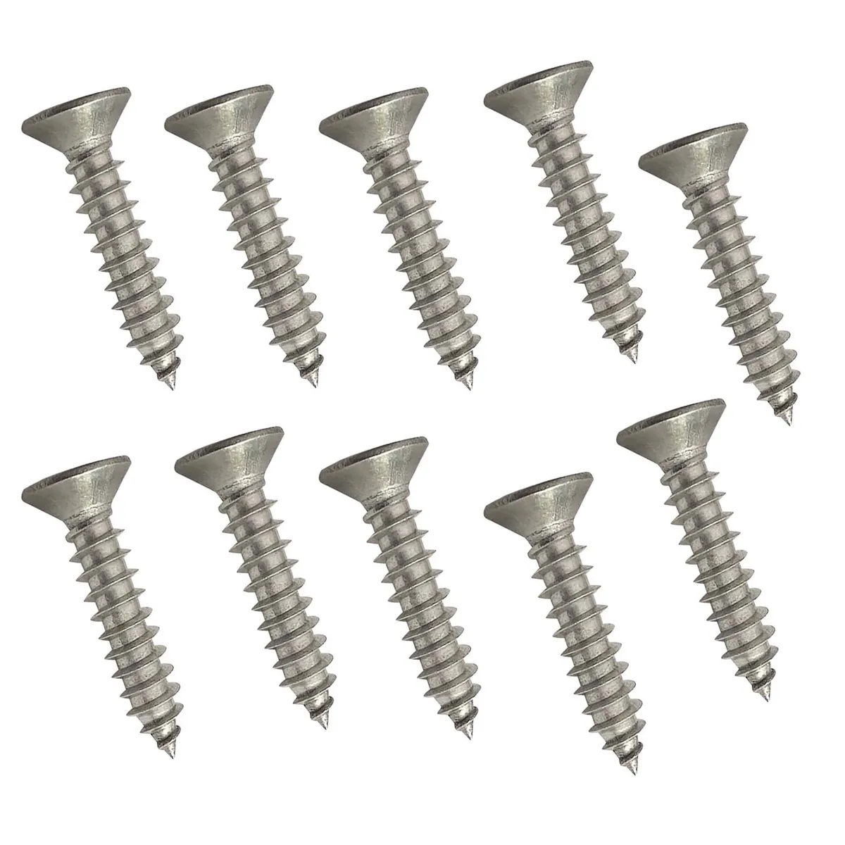 TORNILLO (PACK X10) 6X5/8 FLAT, marca FIXSER - Foto Principal