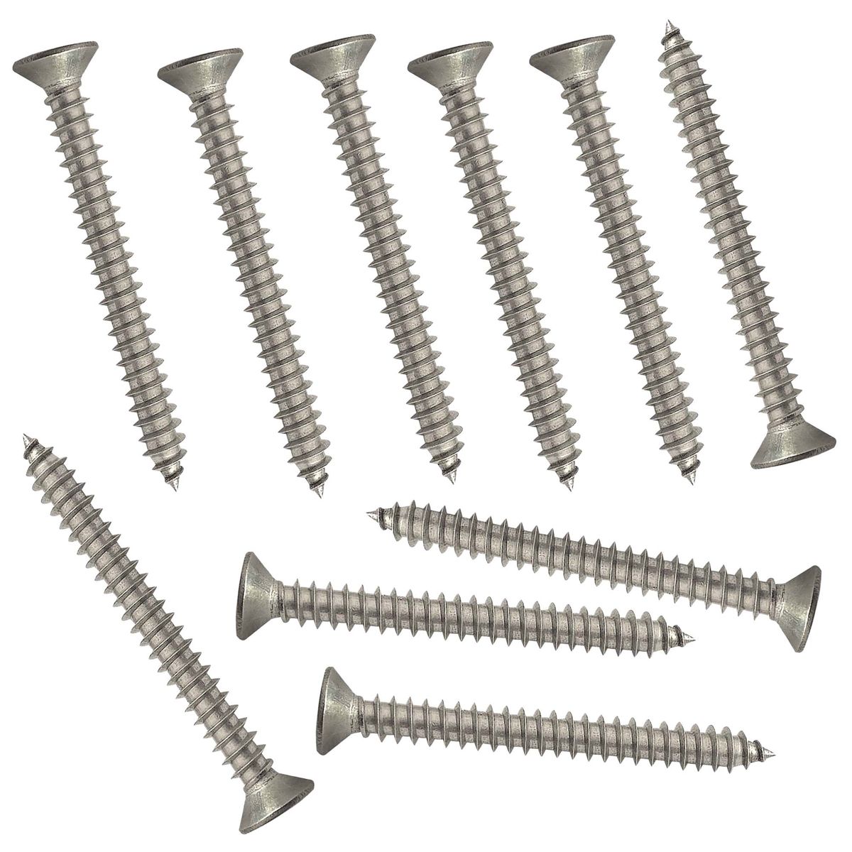 FIXSER - TORNILLO (X10) 10X1 1/2 FLAT A