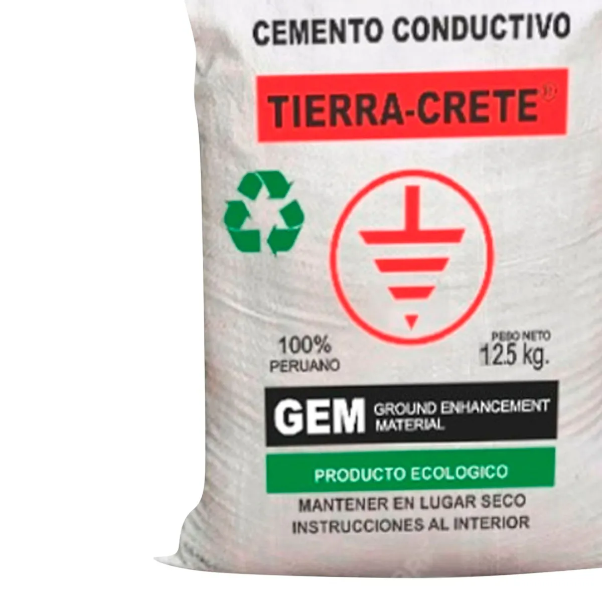 TIERRA GEL - Cemento Conductivo 12.5 Kg