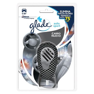 Ambientador para Auto Glade Lquido Sport Ambientador para AutoCarro Nuevo