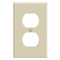 Placa PVC Doble Marfil