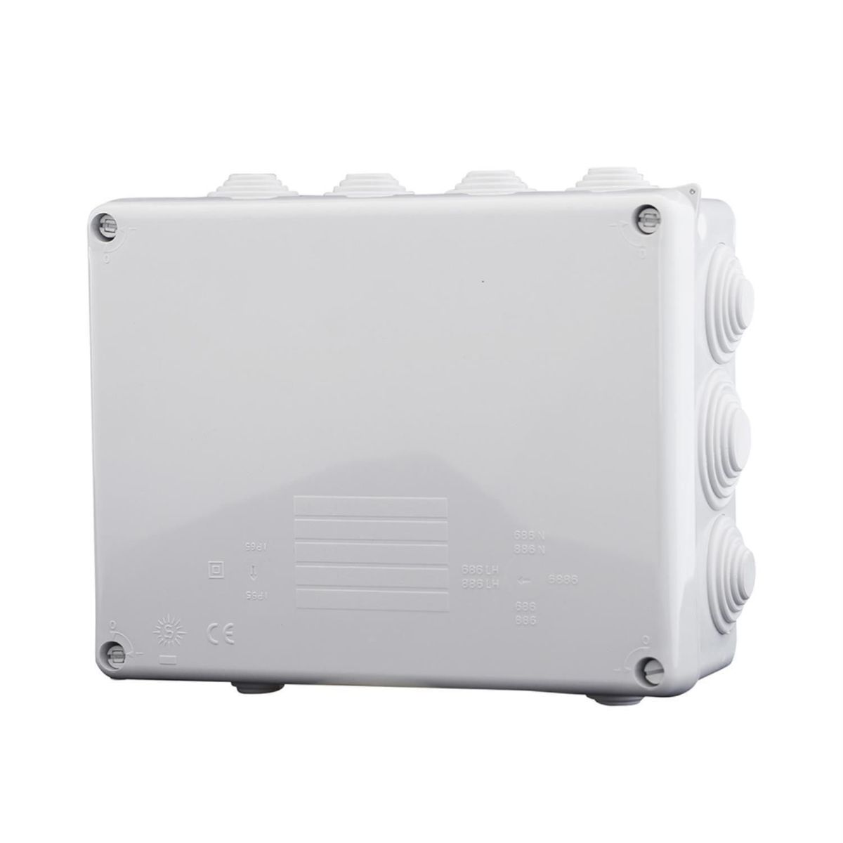 SOLERA - Caja de Pase con Conos 220x170x80mm